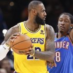 LeBron’s Season-High 40 Points Lead Lakers to Snap 4-Game Skid Against Thunder