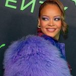 Rihanna Dazzles in Vibrant Purple at Star-Studded Fenty x Puma Creeper Launch Party