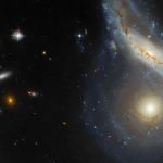 Hubble Snaps Dramatic Image of Monster Merger Between Galaxies